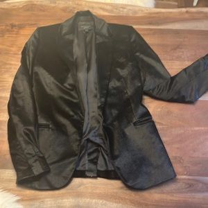 Equipment black suit jacket